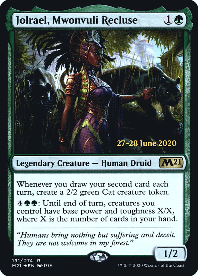 Jolrael, Mwonvuli Recluse  [Core Set 2021 Prerelease Promos] | Exor Games Bridgewater