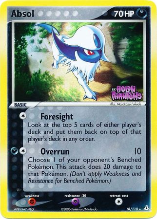 Absol (18/110) (Stamped) [EX: Holon Phantoms] | Exor Games Bridgewater