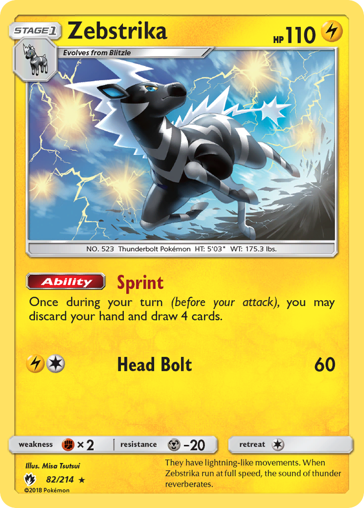 Zebstrika (82/214) [Sun & Moon: Lost Thunder] | Exor Games Bridgewater