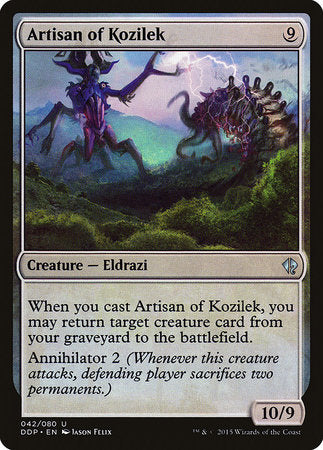 Artisan of Kozilek [Duel Decks: Zendikar vs. Eldrazi] | Exor Games Bridgewater