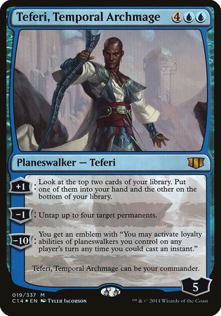 Teferi, Temporal Archmage (Commander 2014) [Commander 2014 Oversized] | Exor Games Bridgewater