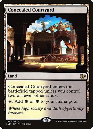 Concealed Courtyard [Kaladesh] | Exor Games Bridgewater