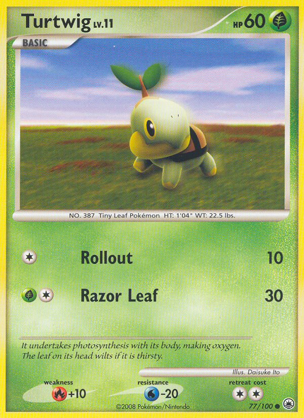 Turtwig (77/100) [Diamond & Pearl: Majestic Dawn] | Exor Games Bridgewater