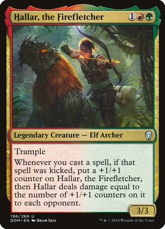 Hallar, the Firefletcher [Dominaria] | Exor Games Bridgewater