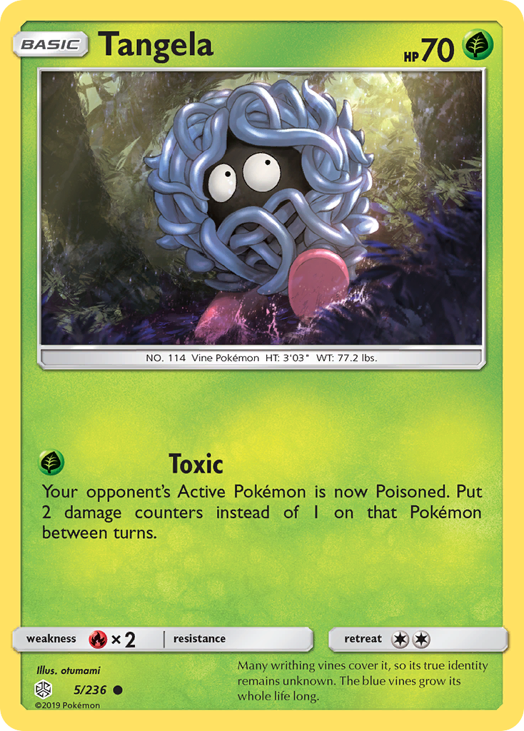 Tangela (5/236) [Sun & Moon: Cosmic Eclipse] | Exor Games Bridgewater