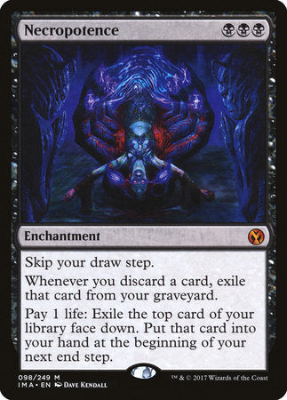 Necropotence [Iconic Masters] | Exor Games Bridgewater