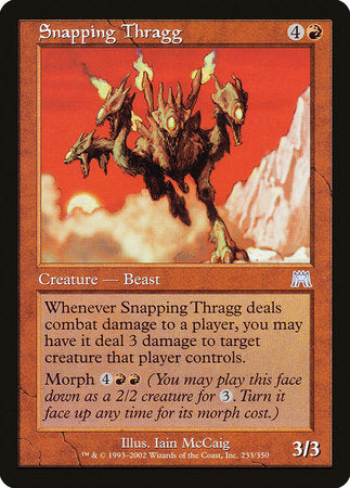 Snapping Thragg [Onslaught] | Exor Games Bridgewater