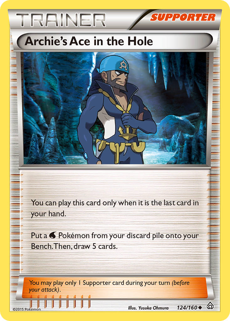 Archie's Ace in the Hole (124/160) [XY: Primal Clash] | Exor Games Bridgewater