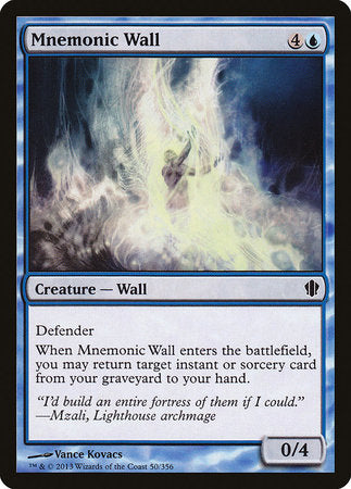 Mnemonic Wall [Commander 2013] | Exor Games Bridgewater