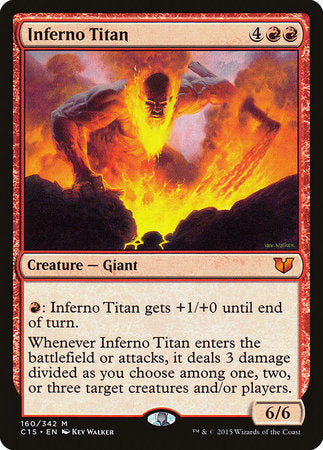 Inferno Titan [Commander 2015] | Exor Games Bridgewater