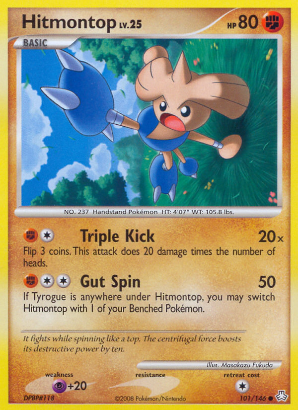 Hitmontop (101/146) [Diamond & Pearl: Legends Awakened] | Exor Games Bridgewater