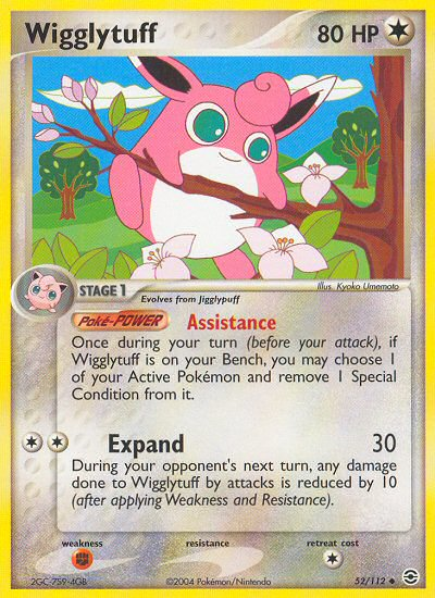 Wigglytuff (52/112) [EX: FireRed & LeafGreen] | Exor Games Bridgewater