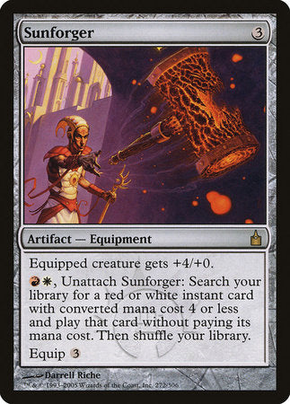 Sunforger [Ravnica: City of Guilds] | Exor Games Bridgewater