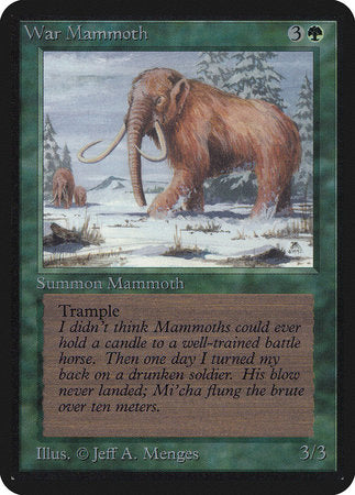 War Mammoth [Limited Edition Alpha] | Exor Games Bridgewater