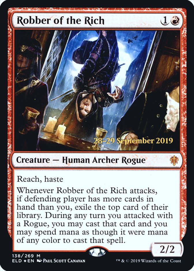 Robber of the Rich  [Throne of Eldraine Prerelease Promos] | Exor Games Bridgewater