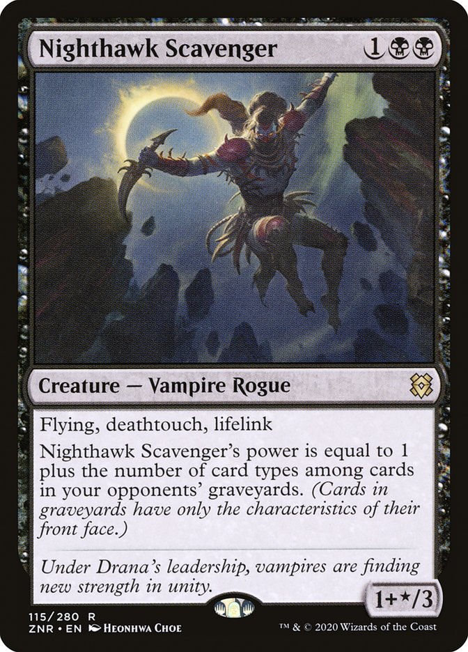 Nighthawk Scavenger [Zendikar Rising] | Exor Games Bridgewater