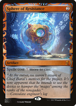 Sphere of Resistance [Kaladesh Inventions] | Exor Games Bridgewater