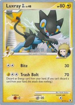 Luxray GL LV.48 (9/111) (LuxChomp of the Spirit - Yuta Komatsuda) [World Championships 2010] | Exor Games Bridgewater