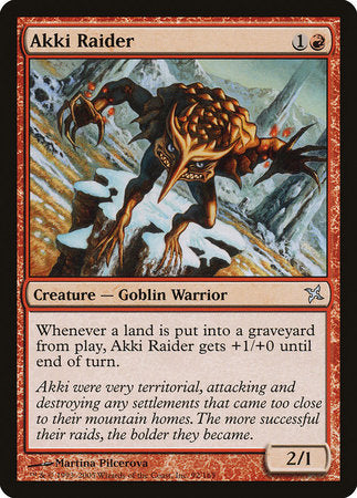 Akki Raider [Betrayers of Kamigawa] | Exor Games Bridgewater