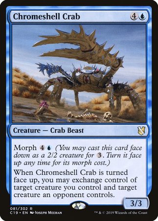 Chromeshell Crab [Commander 2019] | Exor Games Bridgewater