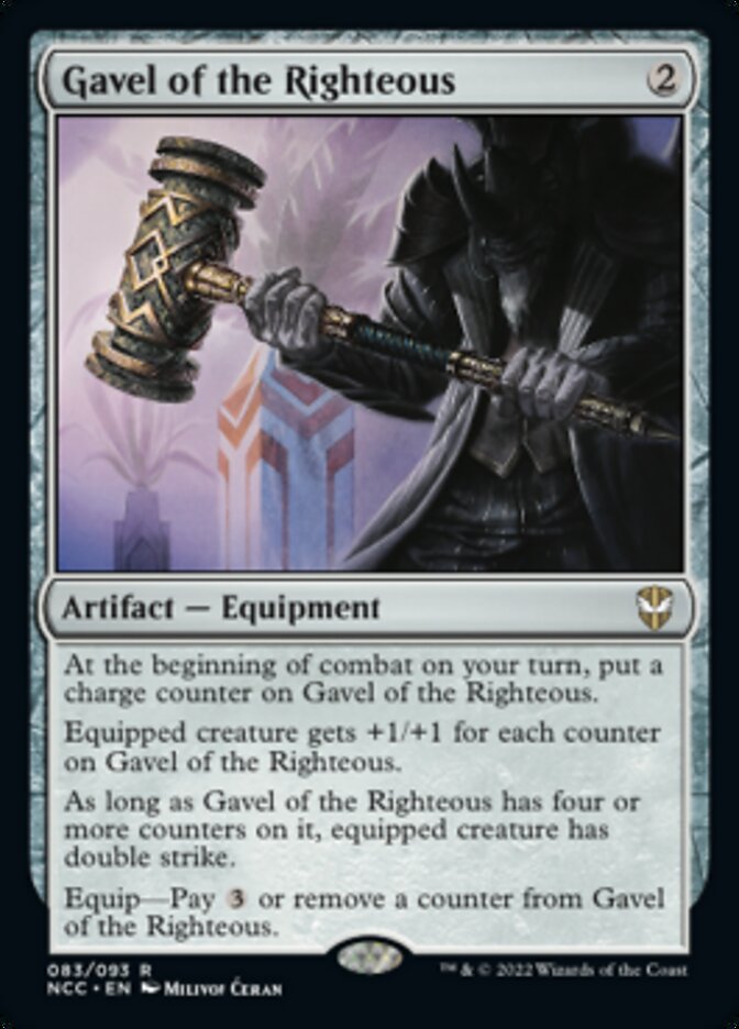 Gavel of the Righteous [Streets of New Capenna Commander] | Exor Games Bridgewater