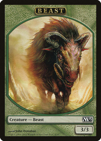 Beast Token [Magic 2013 Tokens] | Exor Games Bridgewater