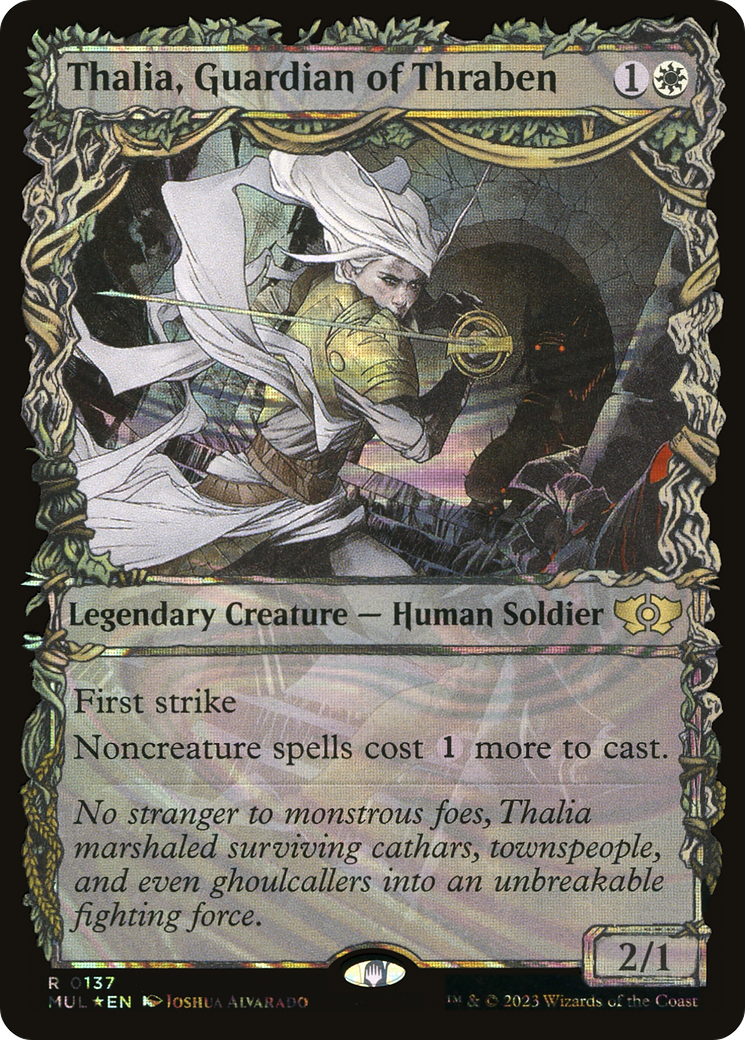 Thalia, Guardian of Thraben (Halo Foil) [Multiverse Legends] | Exor Games Bridgewater