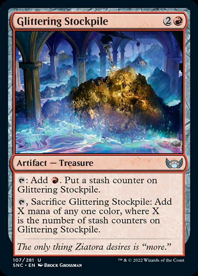Glittering Stockpile [Streets of New Capenna] | Exor Games Bridgewater