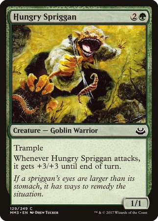 Hungry Spriggan [Modern Masters 2017] | Exor Games Bridgewater