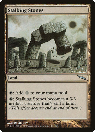 Stalking Stones [Mirrodin] | Exor Games Bridgewater