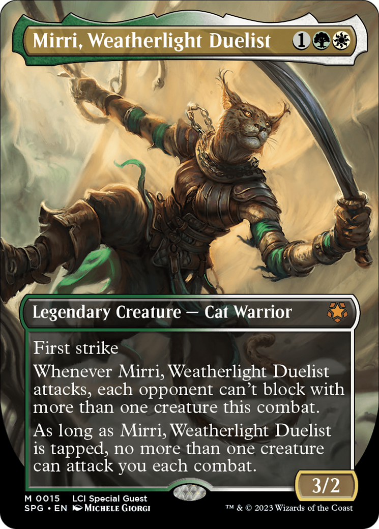 Mirri, Weatherlight Duelist (Borderless) [The Lost Caverns of Ixalan Special Guests] | Exor Games Bridgewater