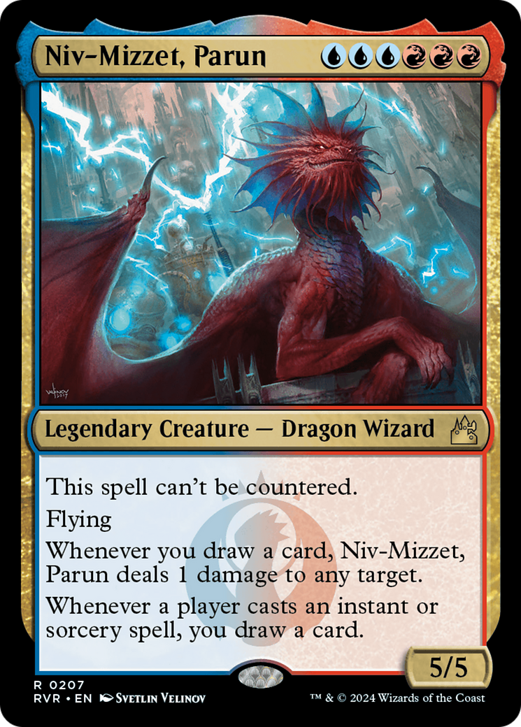 Niv-Mizzet, Parun [Ravnica Remastered] | Exor Games Bridgewater