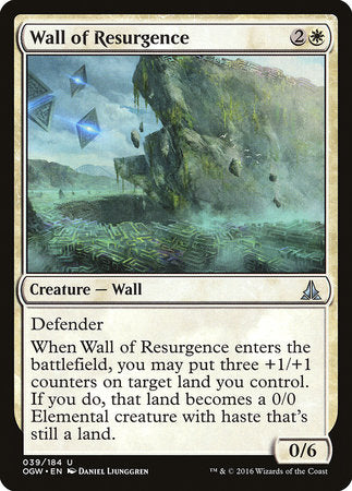 Wall of Resurgence [Oath of the Gatewatch] | Exor Games Bridgewater