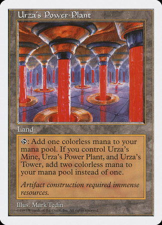 Urza's Power Plant [Fifth Edition] | Exor Games Bridgewater