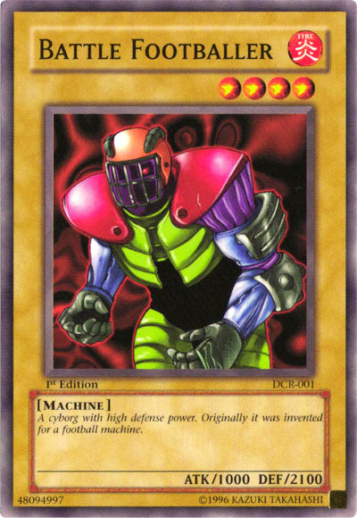 Battle Footballer [DCR-001] Common | Exor Games Bridgewater