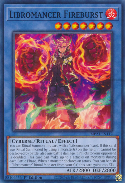 Libromancer Fireburst [MP23-EN112] Rare | Exor Games Bridgewater