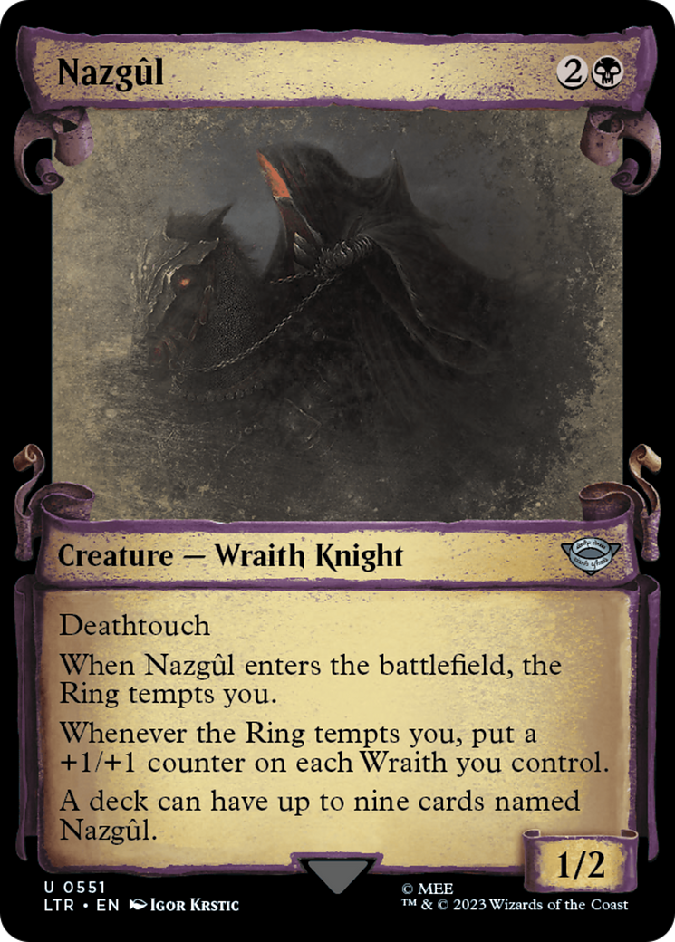 Nazgul (0551) [The Lord of the Rings: Tales of Middle-Earth Showcase Scrolls] | Exor Games Bridgewater