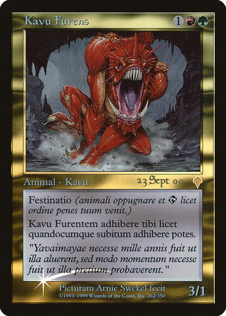 Raging Kavu (Latin) [Prerelease Events] | Exor Games Bridgewater