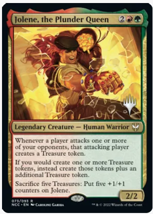 Jolene, the Plunder Queen (Promo Pack) [Streets of New Capenna Commander Promos] | Exor Games Bridgewater