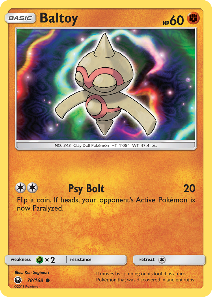 Baltoy (78/168) [Sun & Moon: Celestial Storm] | Exor Games Bridgewater