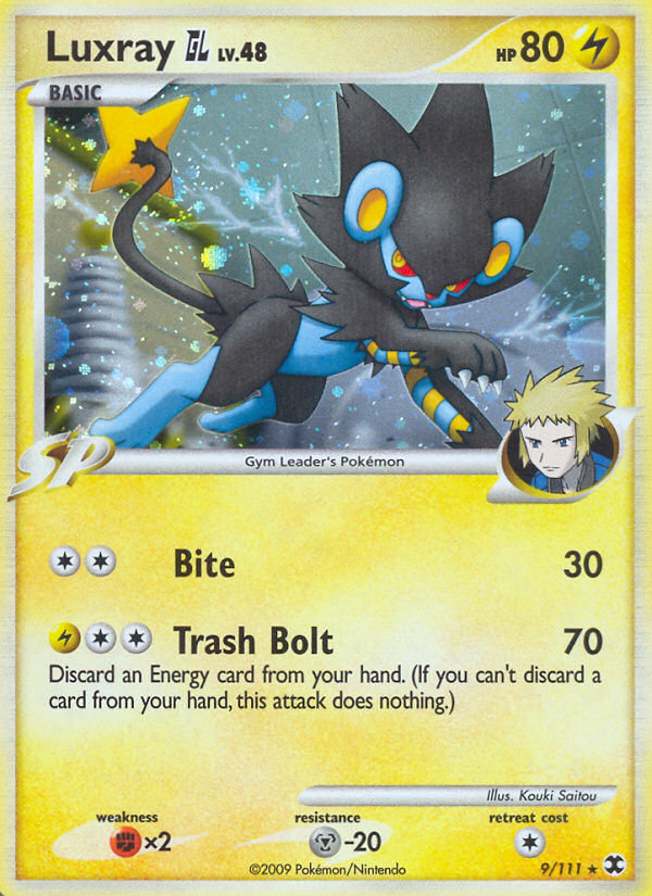 Luxray GL (9/111) [Platinum: Rising Rivals] | Exor Games Bridgewater