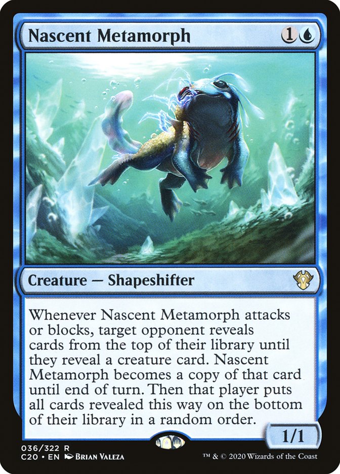 Nascent Metamorph [Commander 2020] | Exor Games Bridgewater