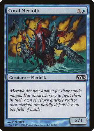 Coral Merfolk [Magic 2012] | Exor Games Bridgewater