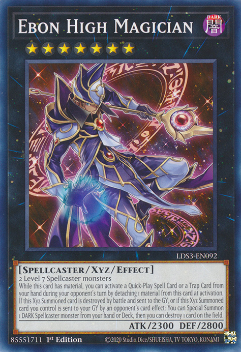Ebon High Magician [LDS3-EN092] Common | Exor Games Bridgewater