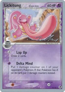 Lickitung (19/101) (Delta Species) (Legendary Ascent - Tom Roos) [World Championships 2007] | Exor Games Bridgewater