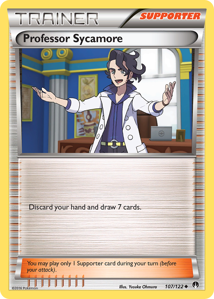 Professor Sycamore (107/122) [XY: BREAKpoint] | Exor Games Bridgewater