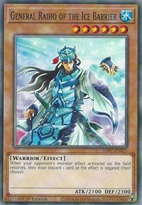 General Raiho of the Ice Barrier [SDFC-EN015] Common | Exor Games Bridgewater