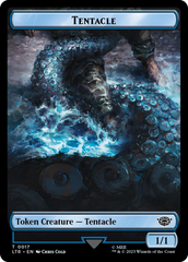 Tentacle // Food (0022) Double-Sided Token (Surge Foil) [The Lord of the Rings: Tales of Middle-Earth Tokens] | Exor Games Bridgewater