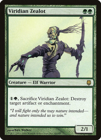 Viridian Zealot [Darksteel] | Exor Games Bridgewater