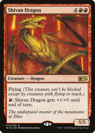 Shivan Dragon [Welcome Deck 2016] | Exor Games Bridgewater